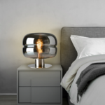 Dark Glass Table Lamp TL305