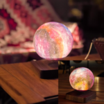 Lamp Star Moon Galaxy