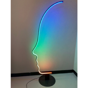 Modern Design RGB Face Floor Lamp